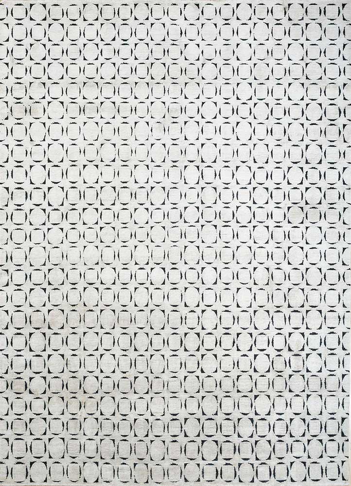 azalea ivory wool and silk Hand Knotted Rug - HeadShot azalea ivory wool and silk Hand Knotted Rug - HeadShot