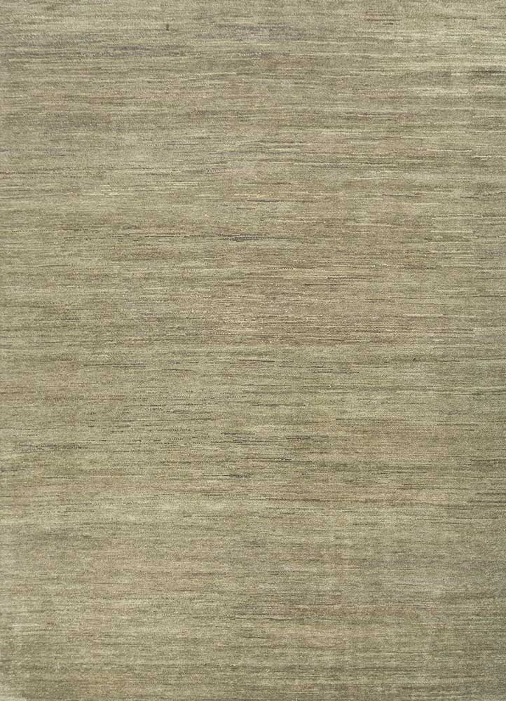  green afghan wool and jute Hand Knotted Rug