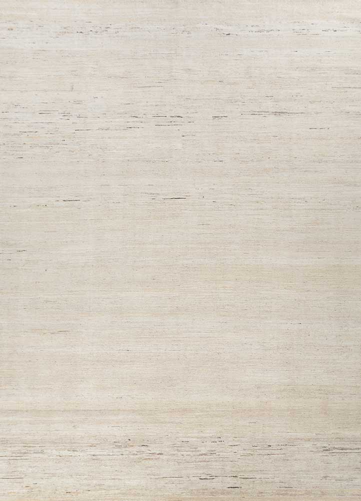  beige and brown afghan wool and jute Hand Knotted Rug