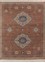 erbe red and orange wool Hand Knotted Rug - HeadShot erbe red and orange wool Hand Knotted Rug - HeadShot