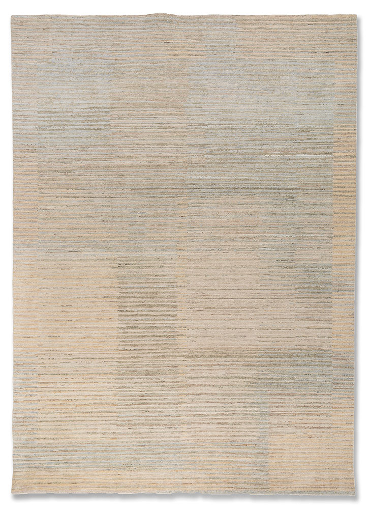 bylthe green wool Hand Knotted Rug - HeadShot