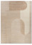 aprezo beige and brown wool Hand Knotted Rug - HeadShot aprezo beige and brown wool Hand Knotted Rug - HeadShot