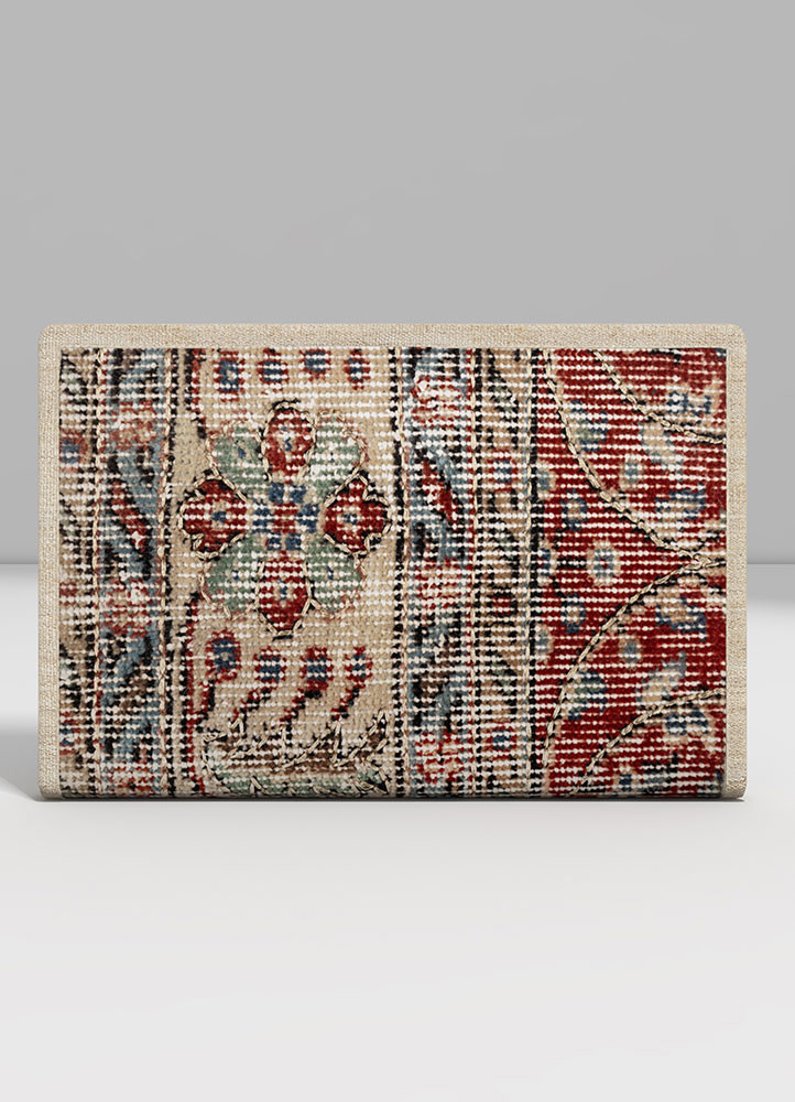  gold external material - wool/bamboo silk/zari Hand Knotted Rug