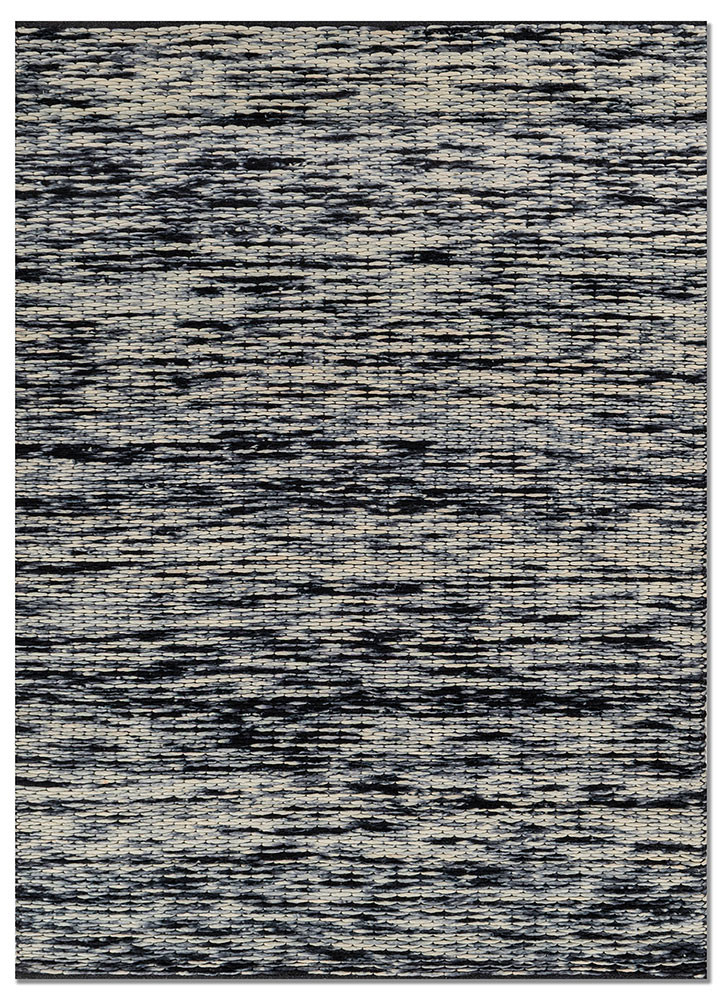  grey and black wool Flat Weaves Rug