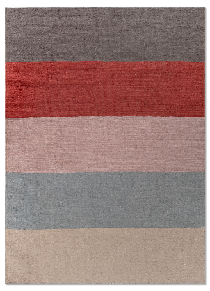  ivory polyester Flat Weaves Rug