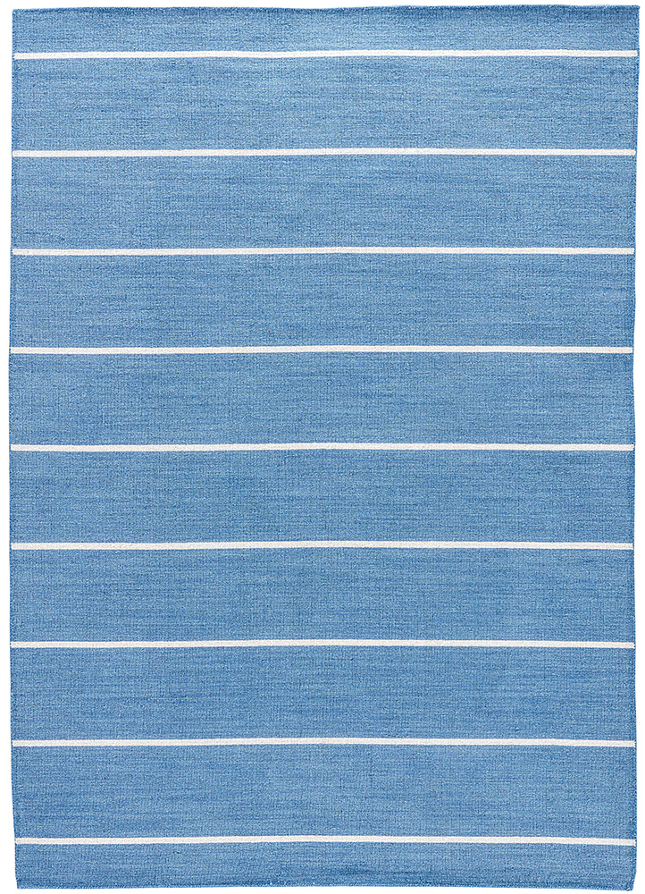  blue wool Flat Weaves Rug