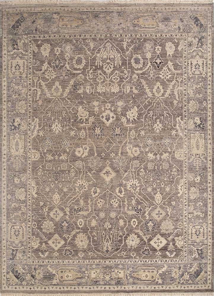  blue wool Hand Knotted Rug