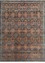 viscaya blue afghan wool and silk Hand Knotted Rug - HeadShot viscaya blue afghan wool and silk Hand Knotted Rug - HeadShot