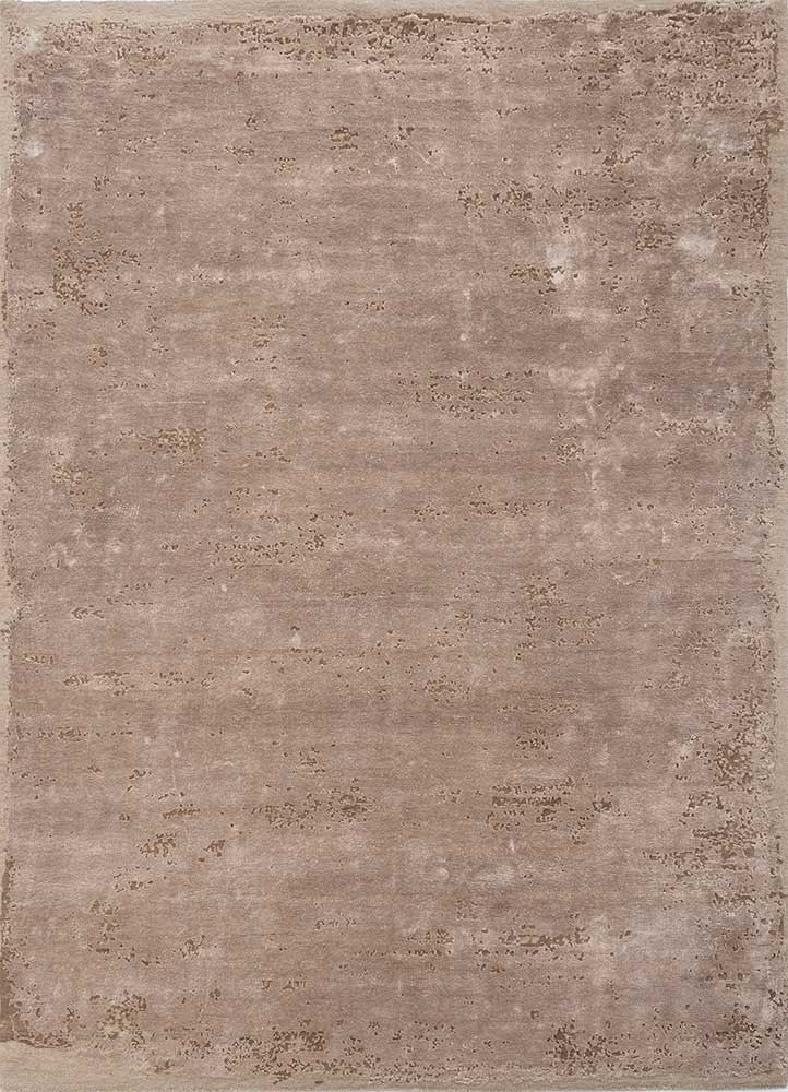 chaos theory by kavi beige and brown wool and bamboo silk Hand Knotted Rug - HeadShot chaos theory by kavi beige and brown wool and bamboo silk Hand Knotted Rug - HeadShot