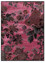 gilded age pink and purple wool and bamboo silk Hand Knotted Rug - HeadShot gilded age pink and purple wool and bamboo silk Hand Knotted Rug - HeadShot