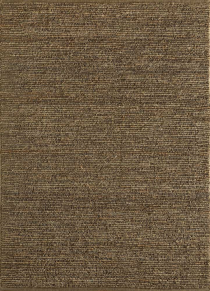 nomadic threads beige and brown jute and hemp Flat Weaves Rug - HeadShot