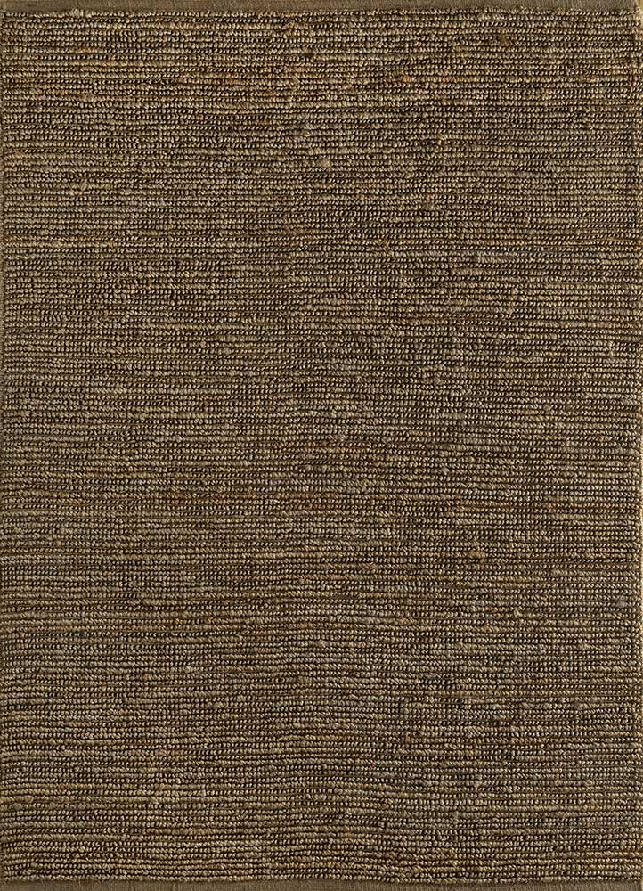 nomadic threads beige and brown jute and hemp Flat Weaves Rug - HeadShot