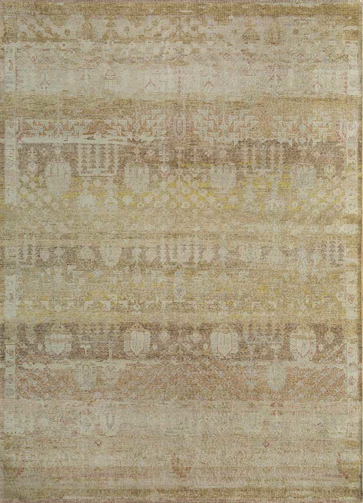 erbe gold wool Hand Knotted Rug - HeadShot erbe gold wool Hand Knotted Rug - HeadShot