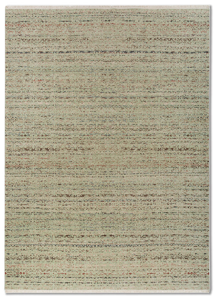  blue wool Hand Knotted Rug