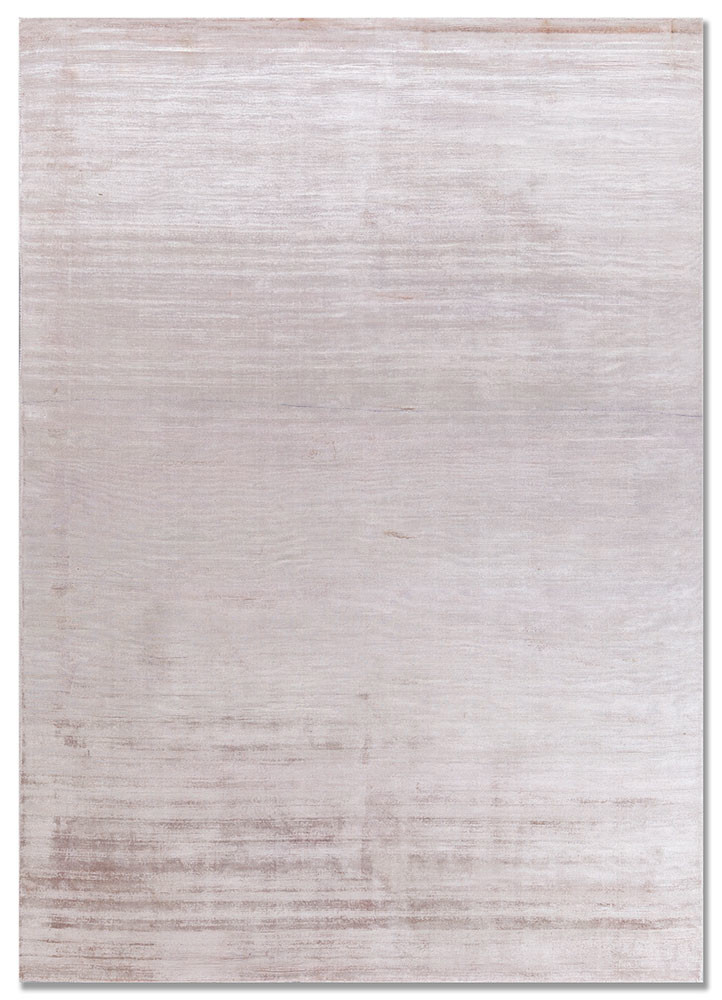  ivory viscose Hand Loom Rug