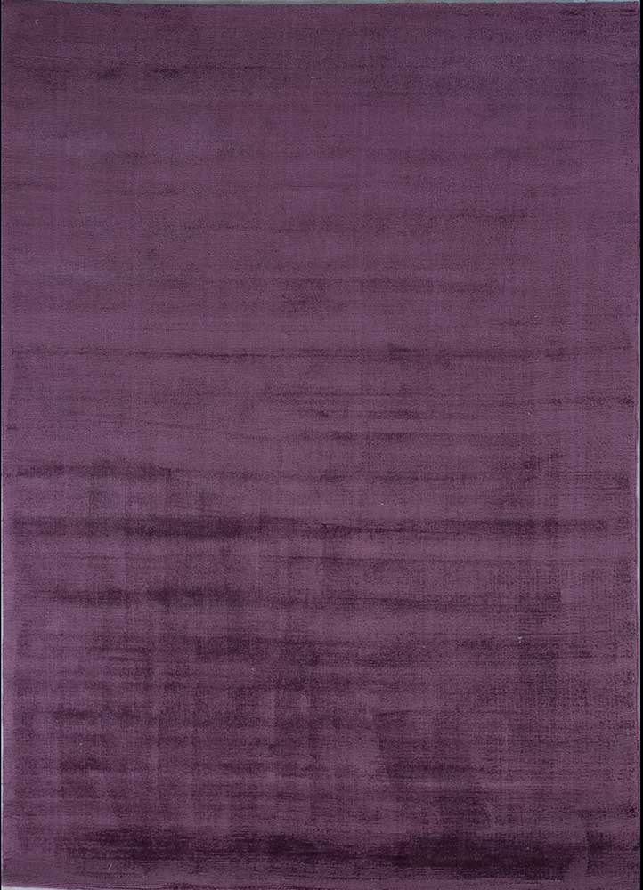  pink and purple viscose Hand Loom Rug