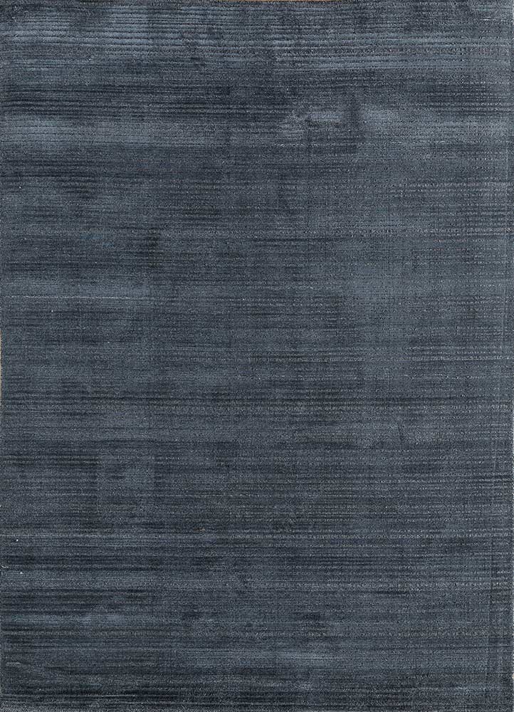 basis grey and black wool and bamboo silk Hand Loom Rug - HeadShot basis grey and black wool and bamboo silk Hand Loom Rug - HeadShot