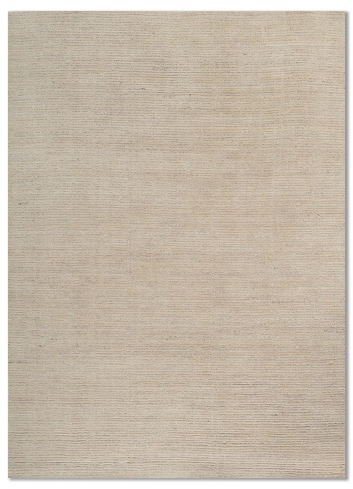 ivory wool Hand Loom Rug