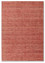 contour red and orange wool Hand Loom Rug - HeadShot contour red and orange wool Hand Loom Rug - HeadShot