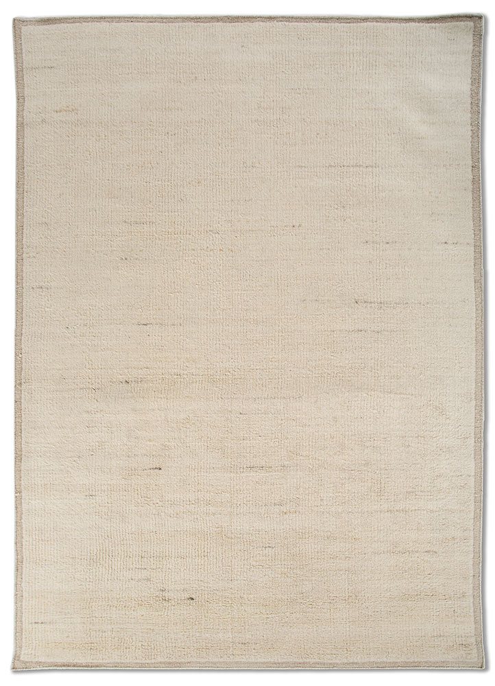 aprezo ivory wool Flat Weaves Rug - HeadShot