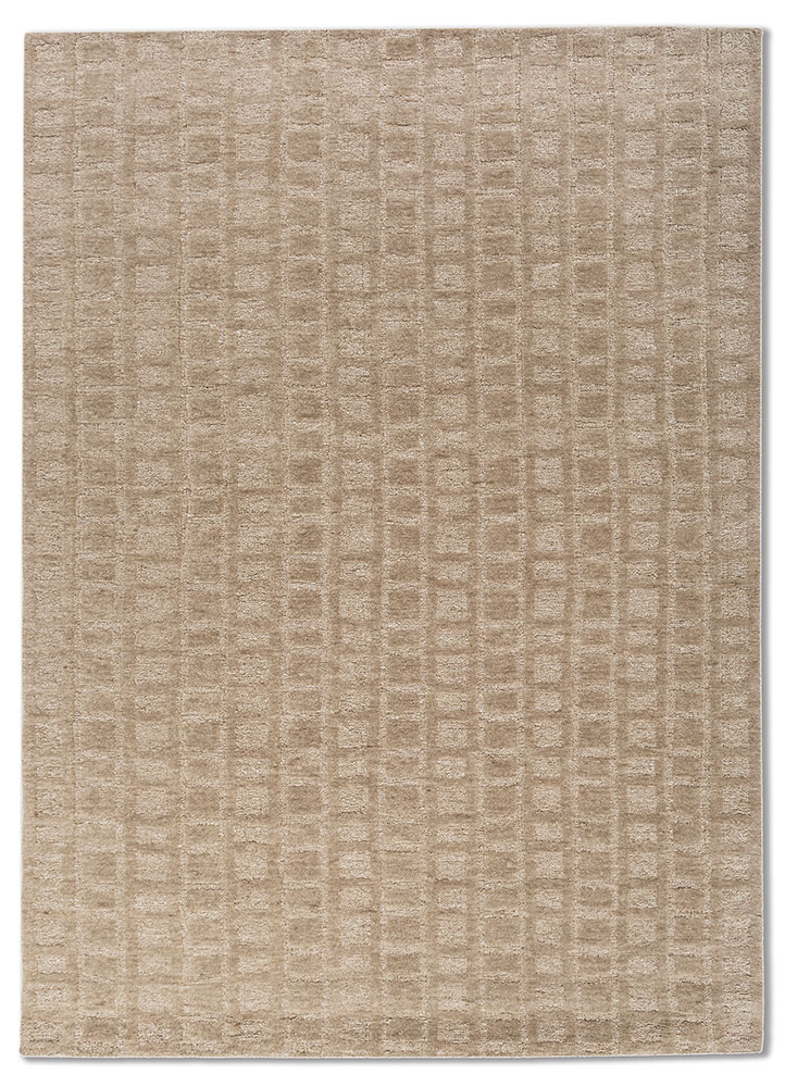 aprezo beige and brown others Flat Weaves Rug - HeadShot