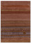 savana red and orange wool Hand Knotted Rug - HeadShot savana red and orange wool Hand Knotted Rug - HeadShot
