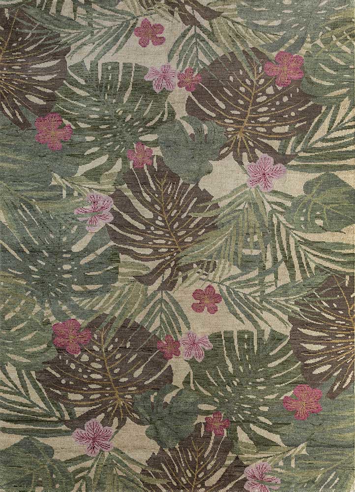 pansy multi wool Hand Knotted Rug - HeadShot pansy multi wool Hand Knotted Rug - HeadShot