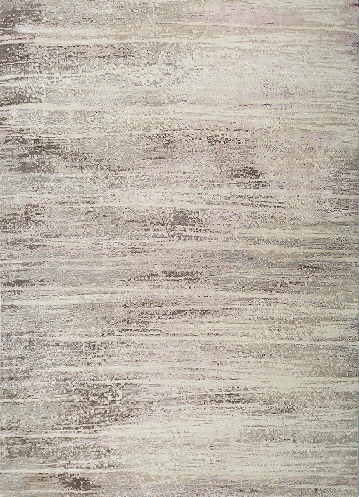 uvenuti beige and brown wool and bamboo silk Hand Knotted Rug - HeadShot