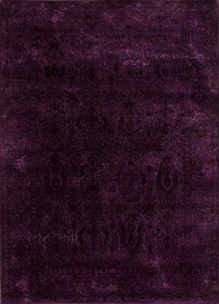 lacuna pink and purple wool and silk Hand Knotted Rug - HeadShot lacuna pink and purple wool and silk Hand Knotted Rug - HeadShot