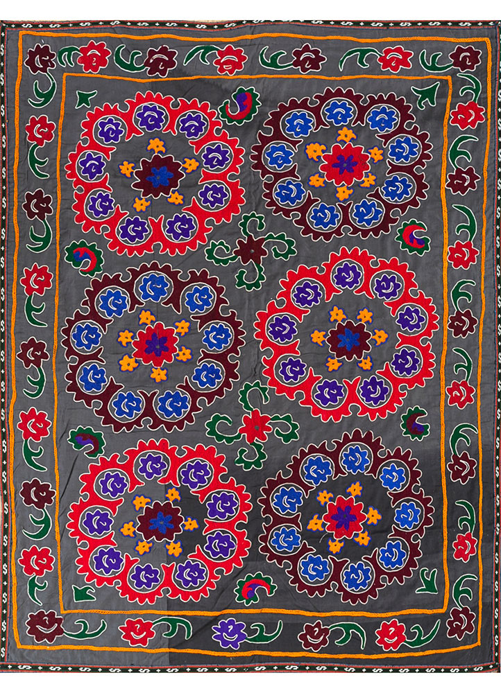 jean blue cotton Hand Loom Rug - HeadShot jean blue cotton Hand Loom Rug - HeadShot