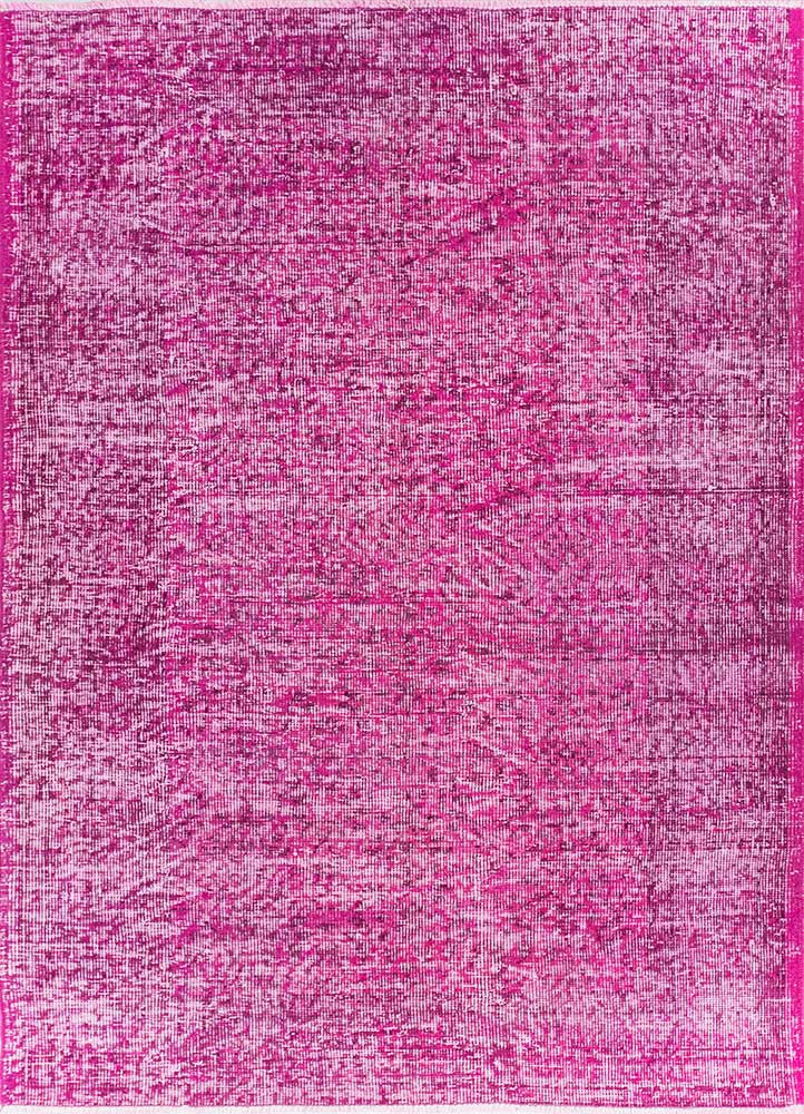 lacuna pink and purple wool Hand Knotted Rug - HeadShot lacuna pink and purple wool Hand Knotted Rug - HeadShot
