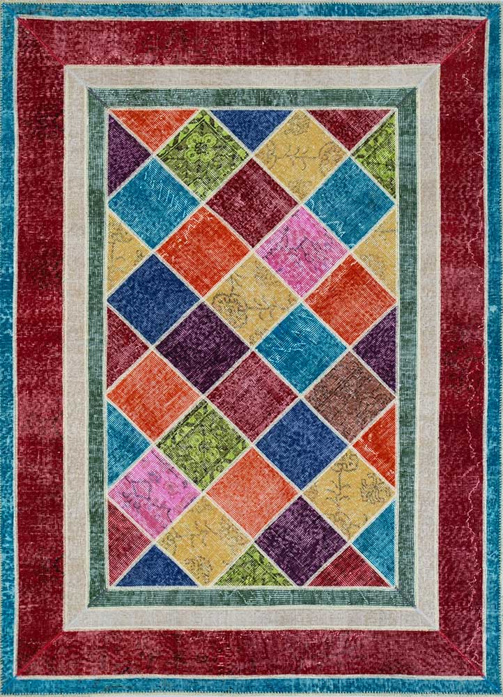 provenance multi wool Hand Knotted Rug - HeadShot