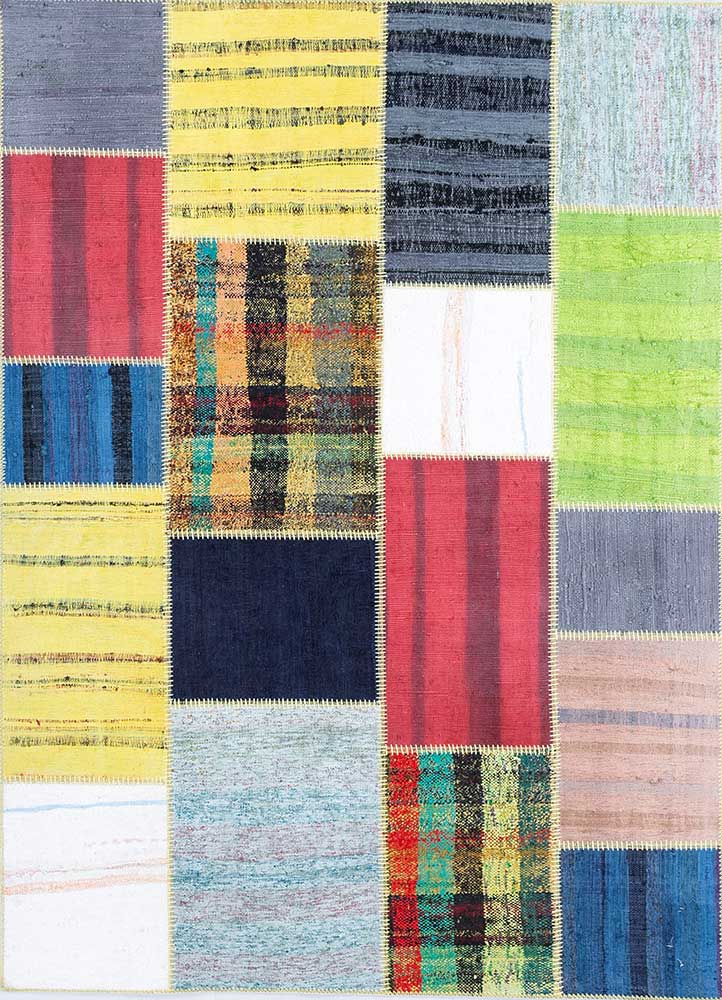 provenance multi wool Hand Knotted Rug - HeadShot
