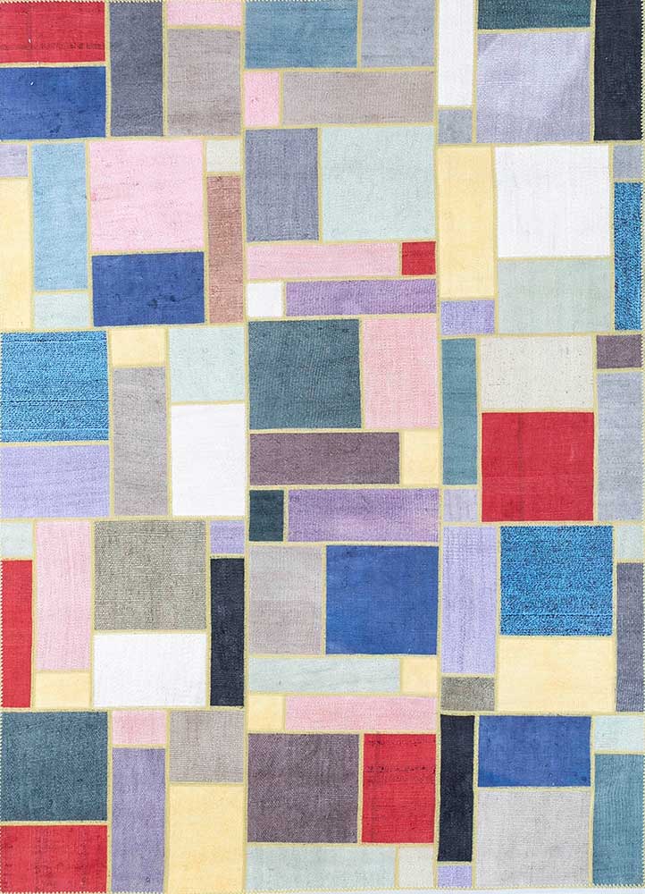 provenance multi wool Hand Knotted Rug - HeadShot