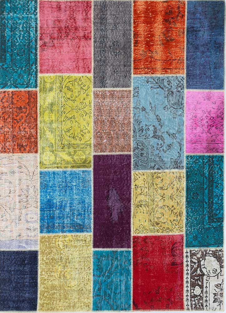 provenance multi wool Hand Knotted Rug - HeadShot