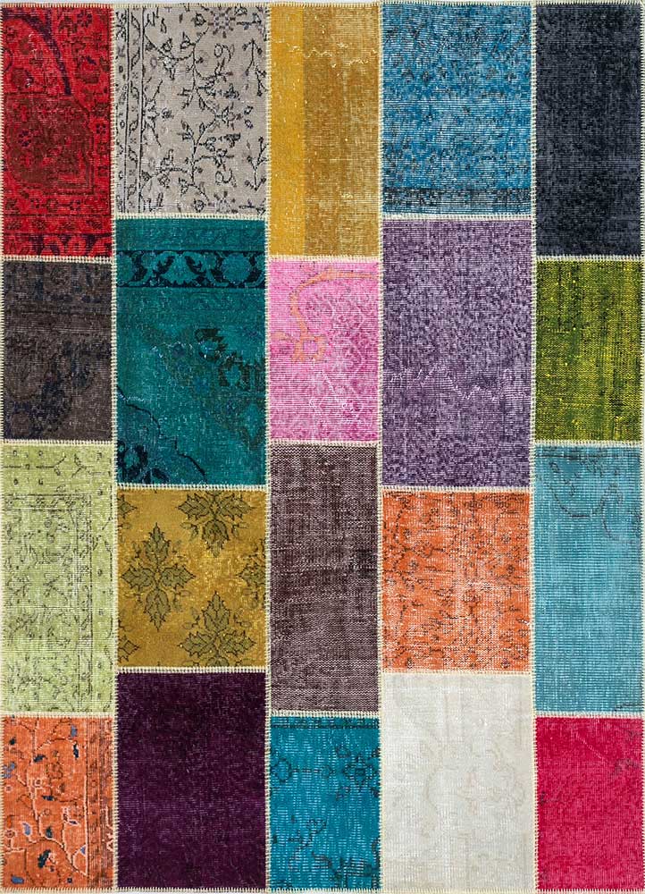 provenance multi wool Hand Knotted Rug - HeadShot