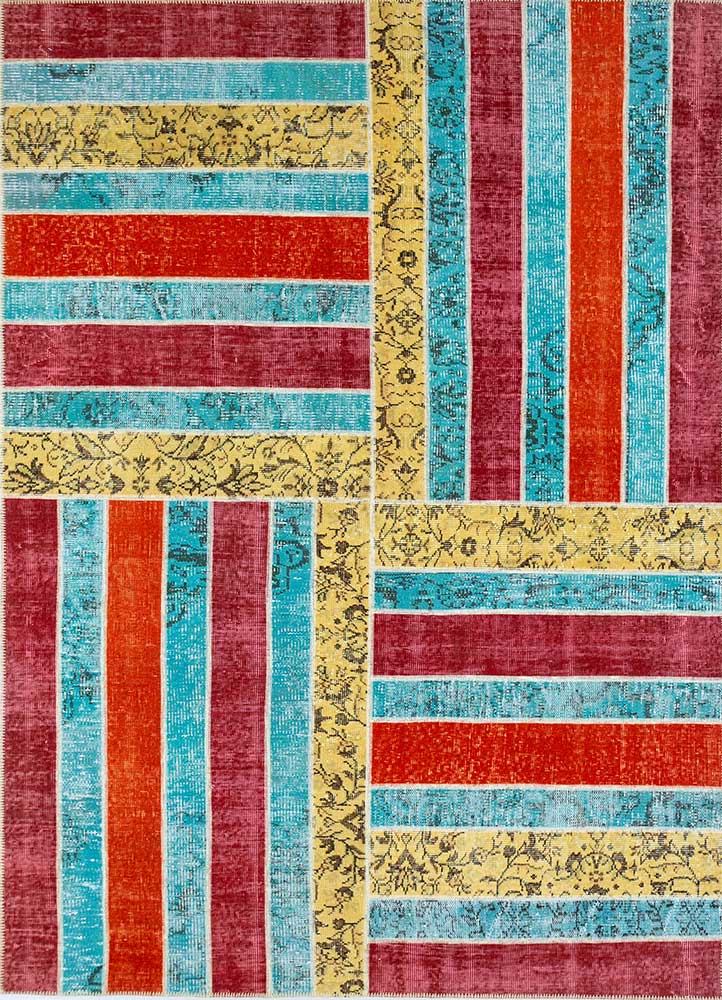 provenance multi wool Hand Knotted Rug - HeadShot