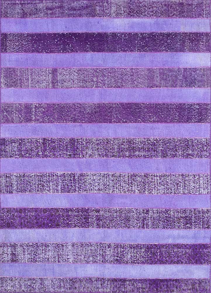 provenance pink and purple wool Hand Knotted Rug - HeadShot provenance pink and purple wool Hand Knotted Rug - HeadShot