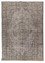 vintage blue wool Hand Knotted Rug - HeadShot vintage blue wool Hand Knotted Rug - HeadShot