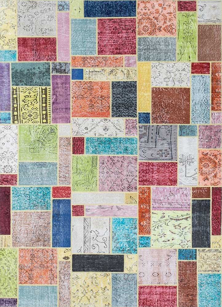 provenance multi wool Hand Knotted Rug - HeadShot
