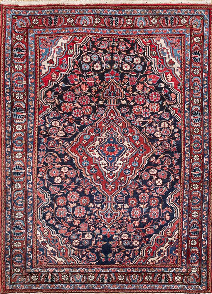 aalam red and orange wool Hand Knotted Rug - HeadShot aalam red and orange wool Hand Knotted Rug - HeadShot