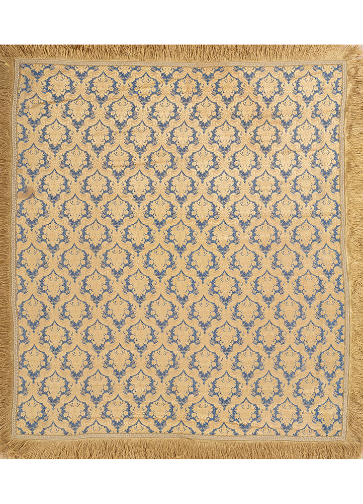 bespoke sile blue polyester Hand Loom Rug - HeadShot bespoke sile blue polyester Hand Loom Rug - HeadShot