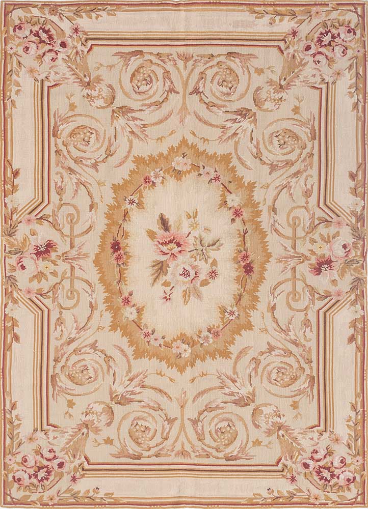 wall art green wool Hand woven Rug - HeadShot