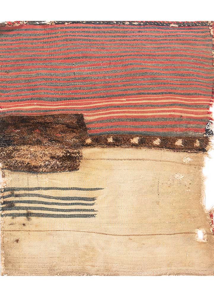 bespoke sile pink and purple wool Wall Art Rug - HeadShot bespoke sile pink and purple wool Wall Art Rug - HeadShot