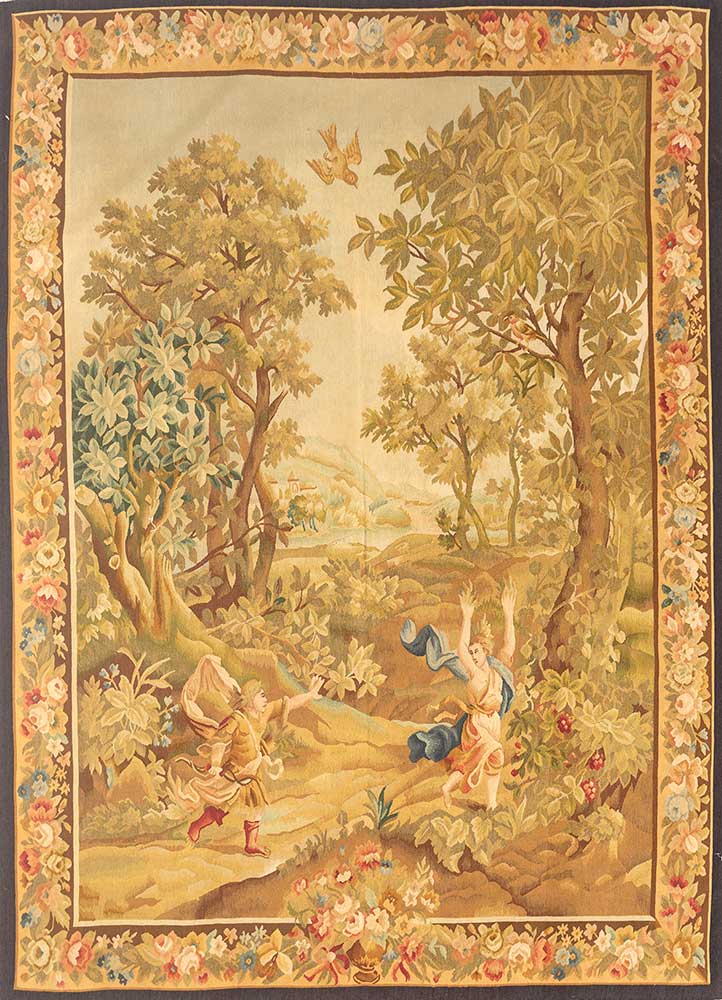 wall art green wool Hand woven Rug - HeadShot wall art green wool Hand woven Rug - HeadShot