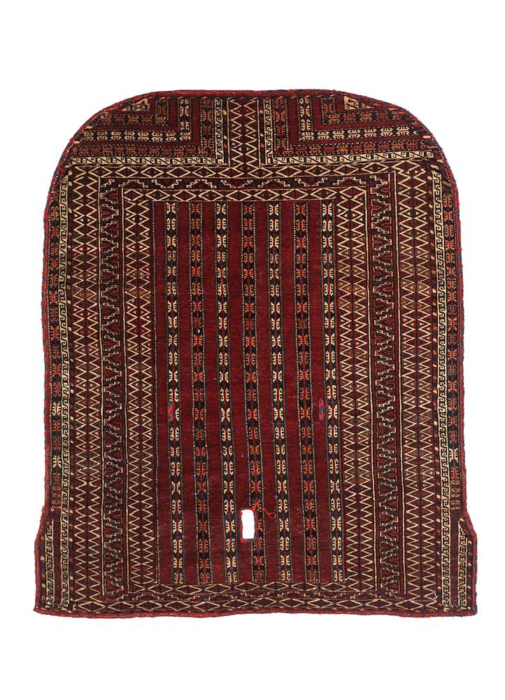 bespoke sile red and orange wool Wall Art Rug - HeadShot bespoke sile red and orange wool Wall Art Rug - HeadShot