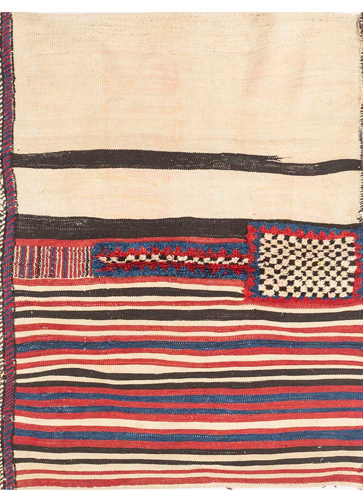 bespoke sile pink and purple wool Wall Art Rug - HeadShot bespoke sile pink and purple wool Wall Art Rug - HeadShot