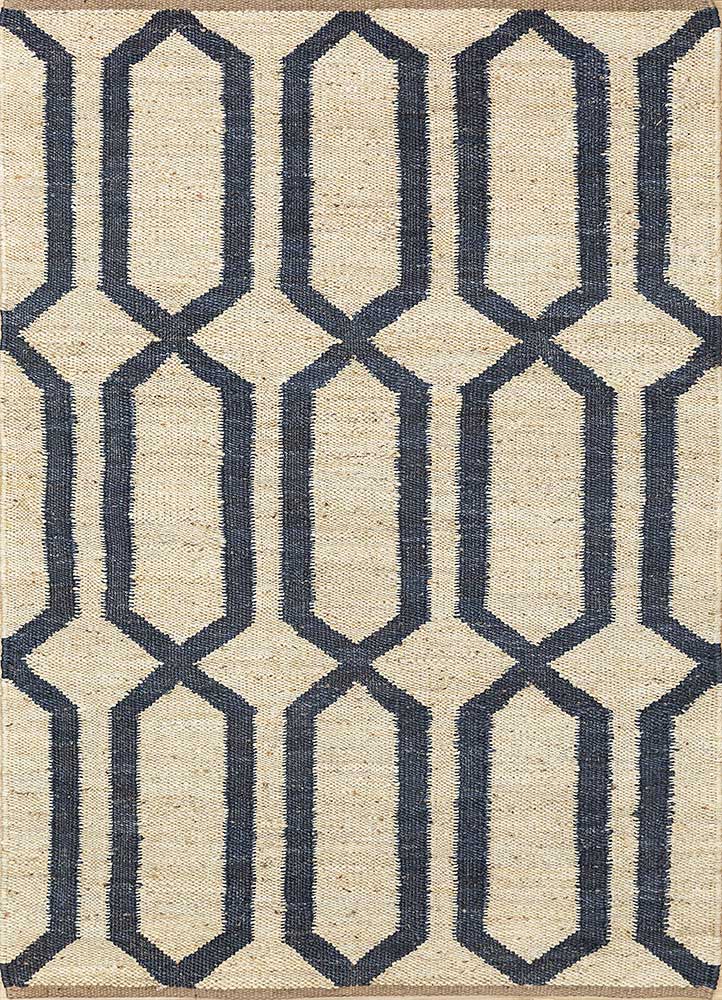  beige and brown jute and hemp Flat Weaves Rug