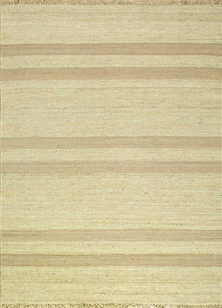  ivory jute and hemp Flat Weaves Rug