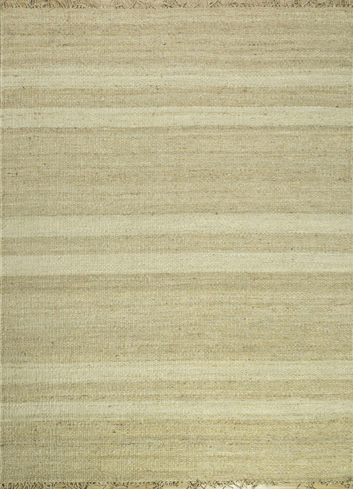  beige and brown jute and hemp Flat Weaves Rug